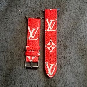 Louis Vuitton Apple Watch Band. Fits size 42 and up. Never worn